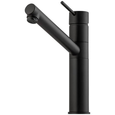 Oliveri mixer tap with swivel spout - matte black finish - 5 star WELS rating - 10 year warranty - VE590FMB