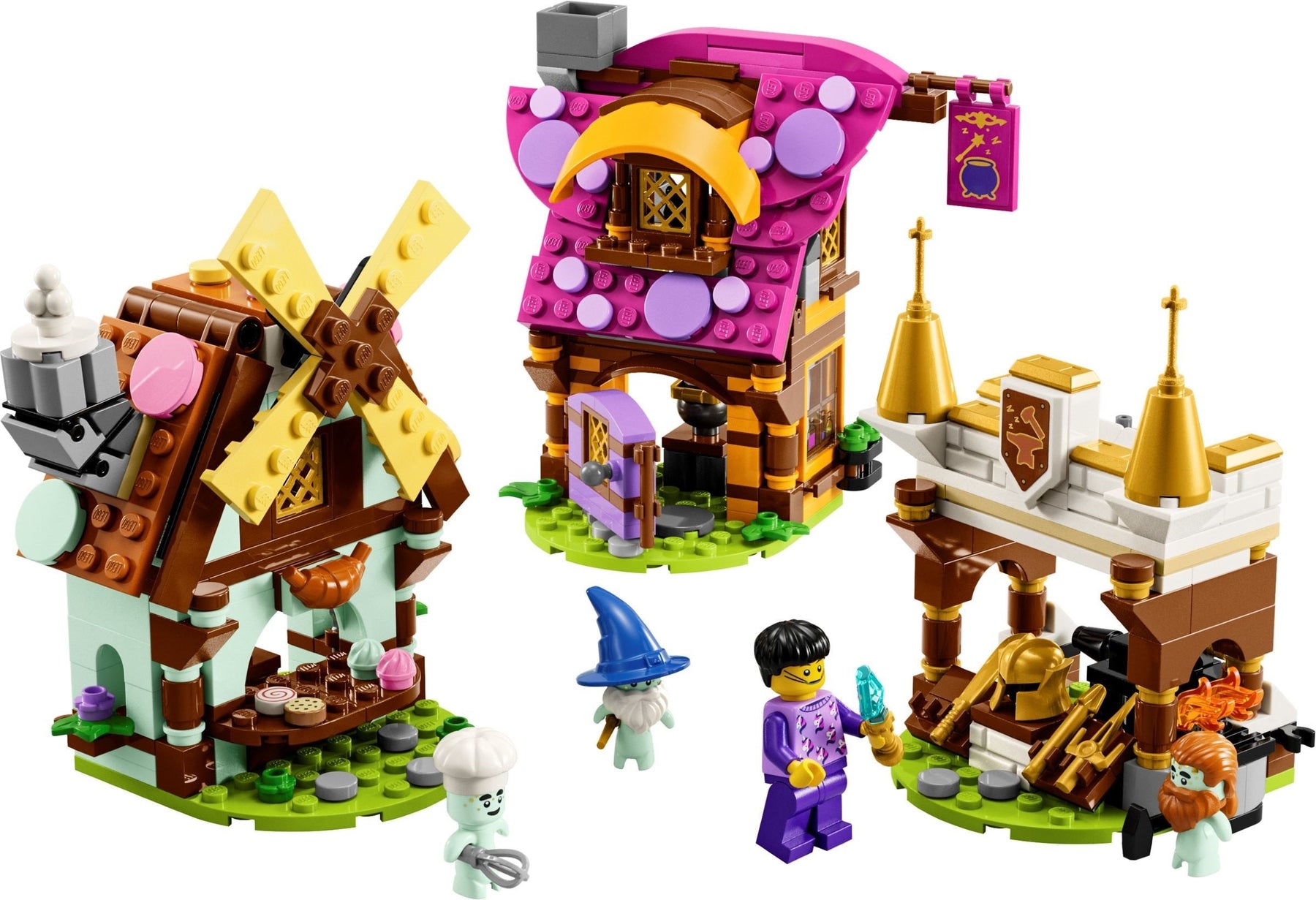 LEGO 40657 Dream Village – Fantasy-Themed Building Set - SuperSaverAU - view 2