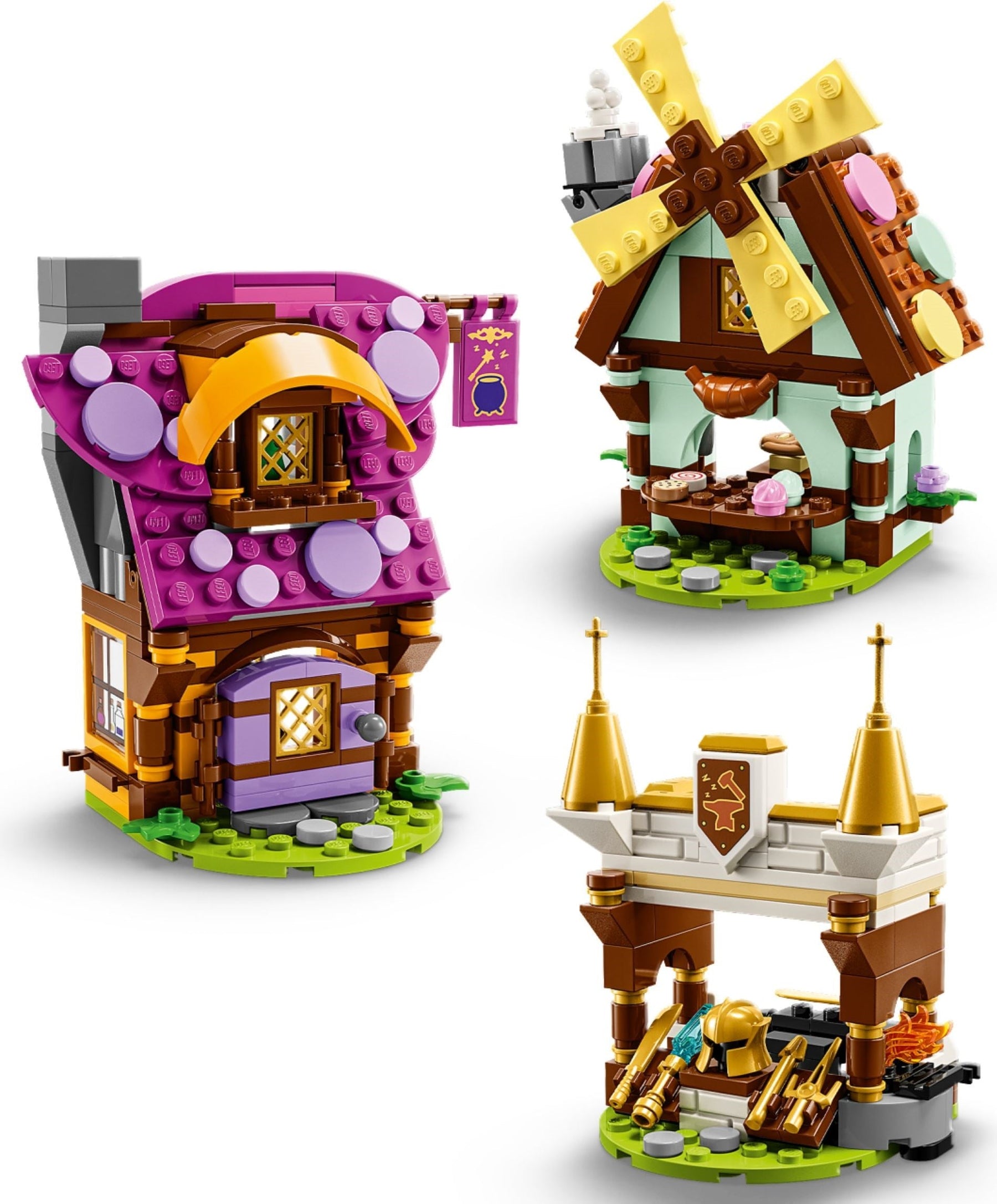 LEGO 40657 Dream Village – Fantasy-Themed Building Set - SuperSaverAU - view 4