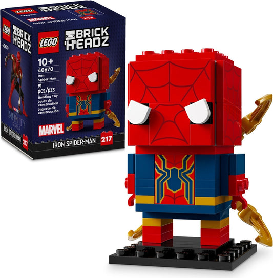 LEGO BrickHeadz 40670 Iron Spider-Man- Auzzi Store