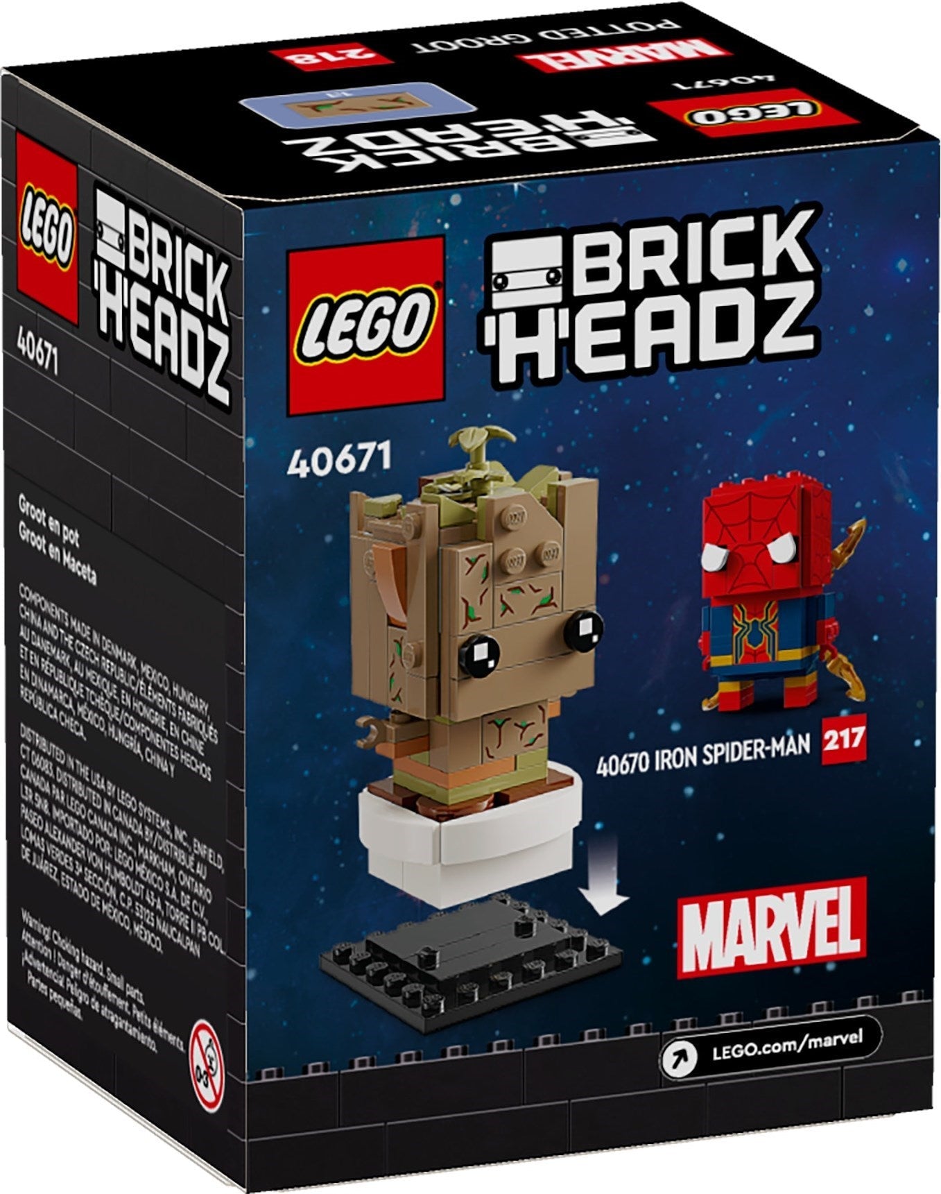 LEGO BrickHeadz 40671 Potted Groot- Auzzi Store
