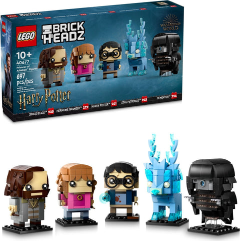 LEGO 40677 Brickheadz Harry Potter Prisoner of Azkaban Figures - SuperSaverAU - view 1