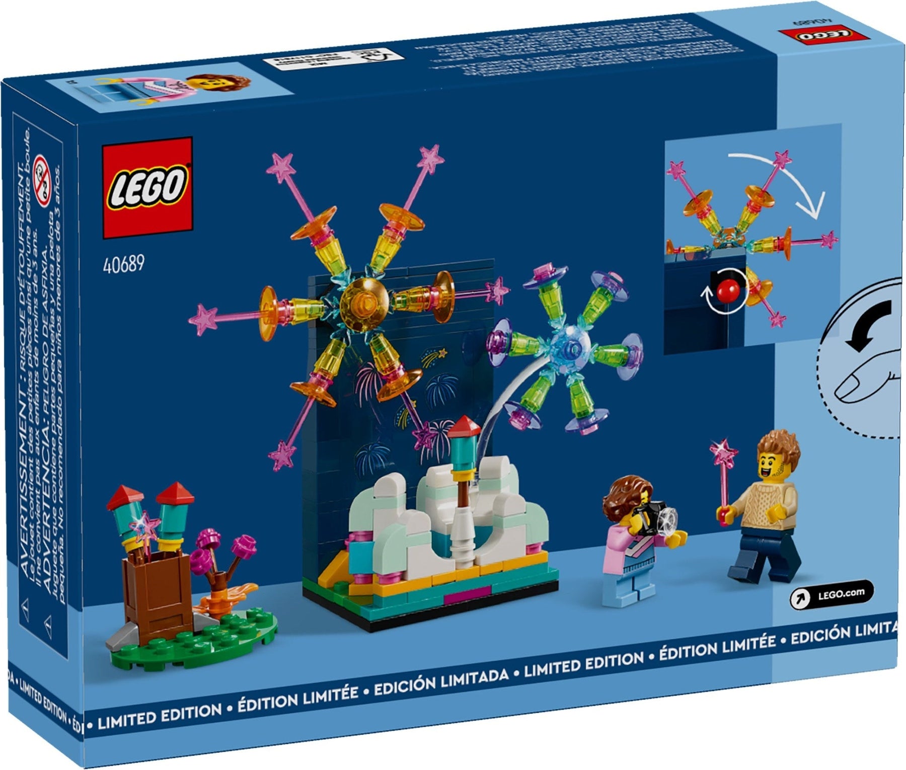 LEGO 40689 Fireworks Celebration Limited Edition - SuperSaverAU - view 2