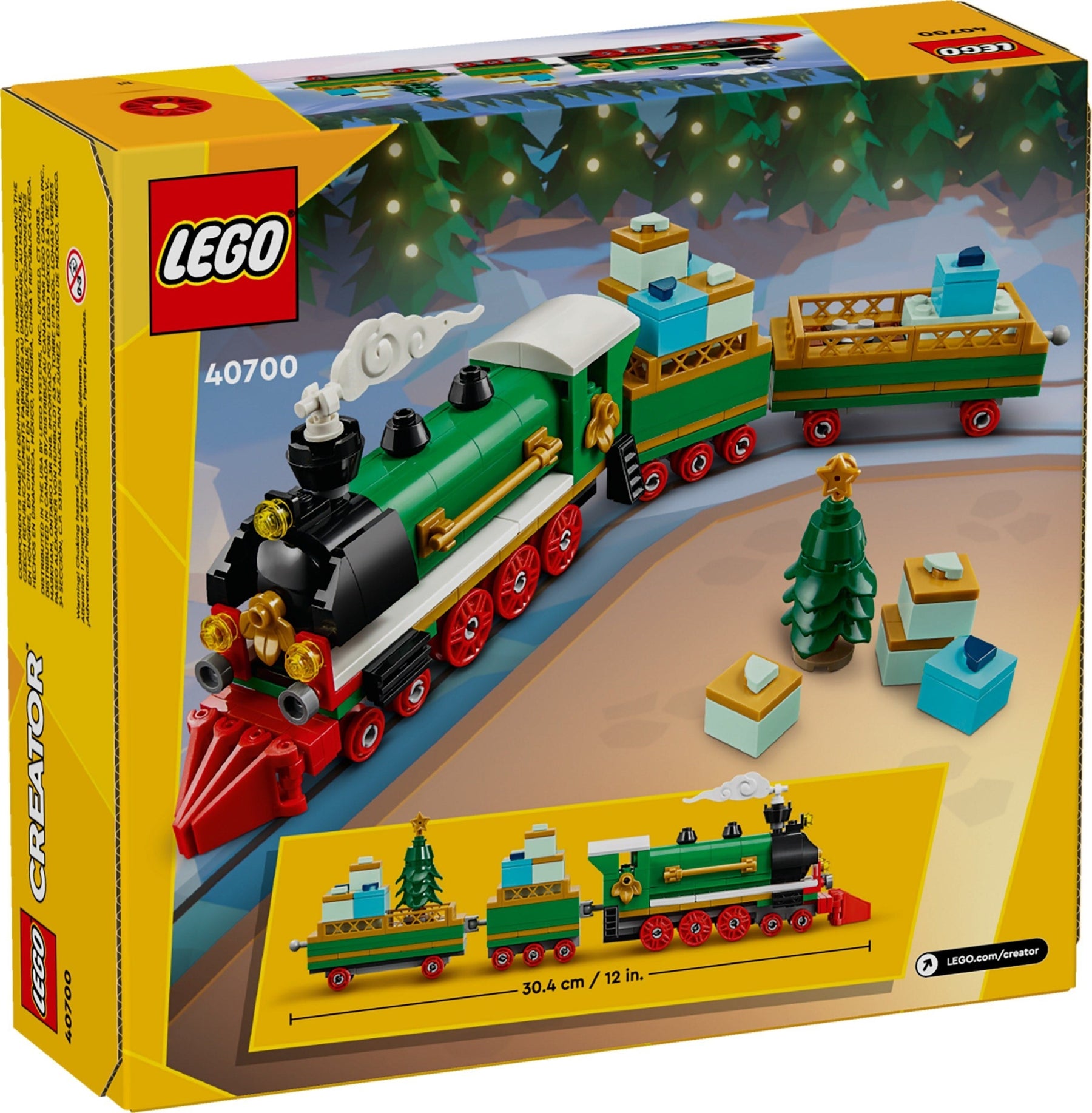LEGO Creator 40699 Winter Holiday Train - SuperSaverAU - view 2