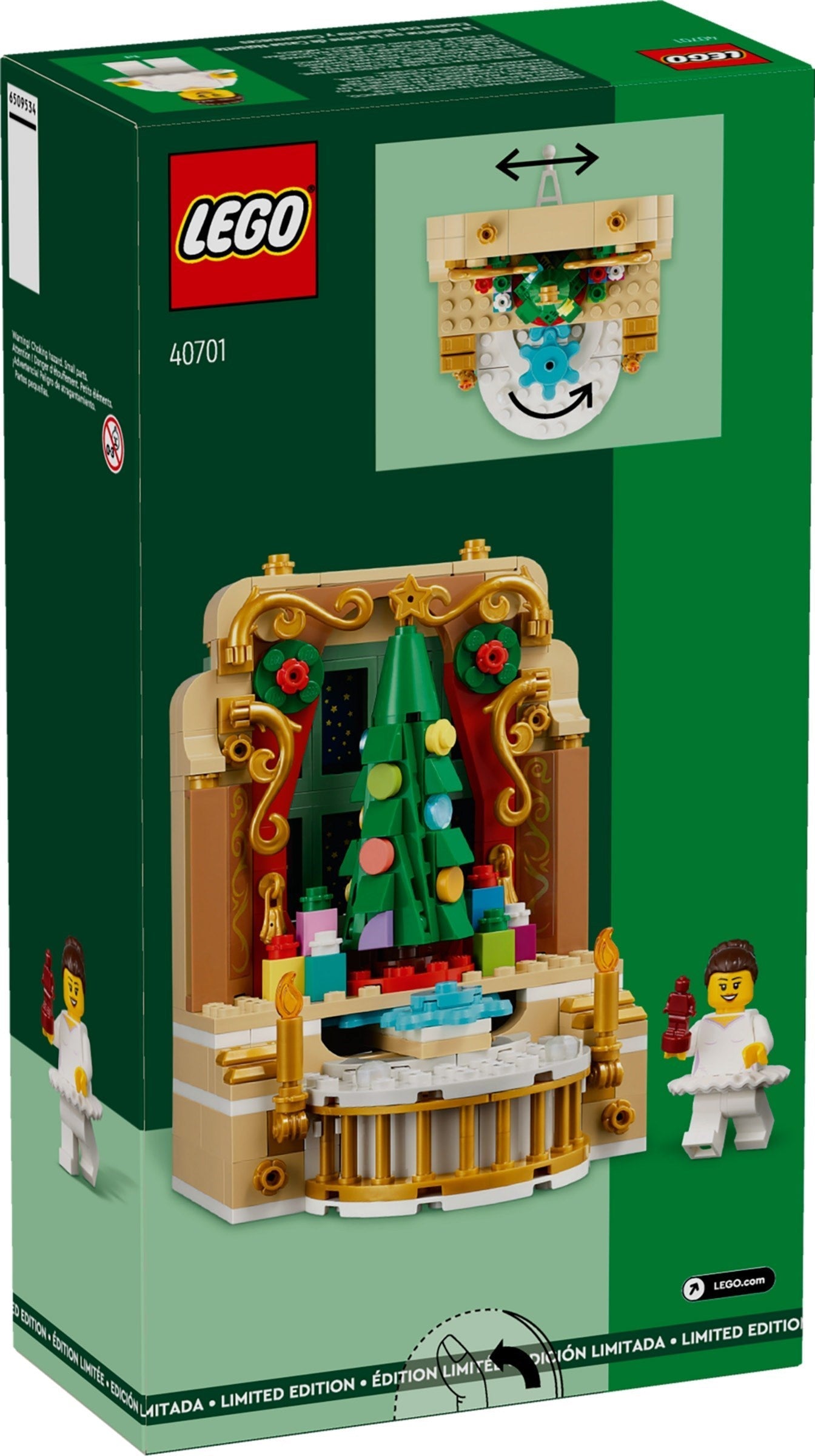LEGO 40701 Christmas Ballerina Nutcracker Scene
