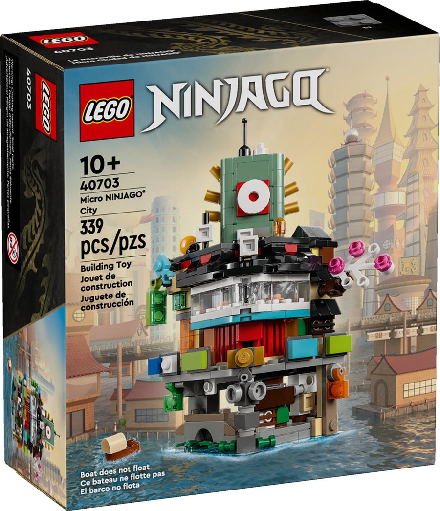 LEGO 40703 Ninjago Micro City Set - SuperSaverAU - view 1