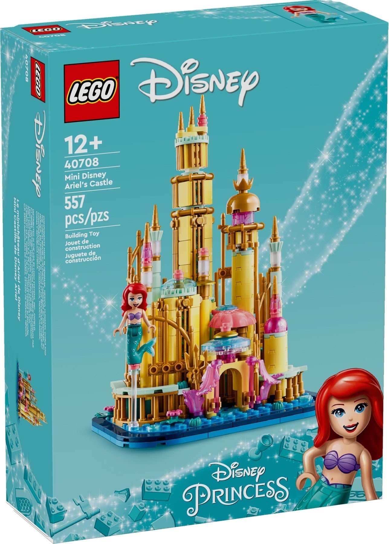LEGO Disney Series 40708 Mini Disney Ariel's Castle- Auzzi Store