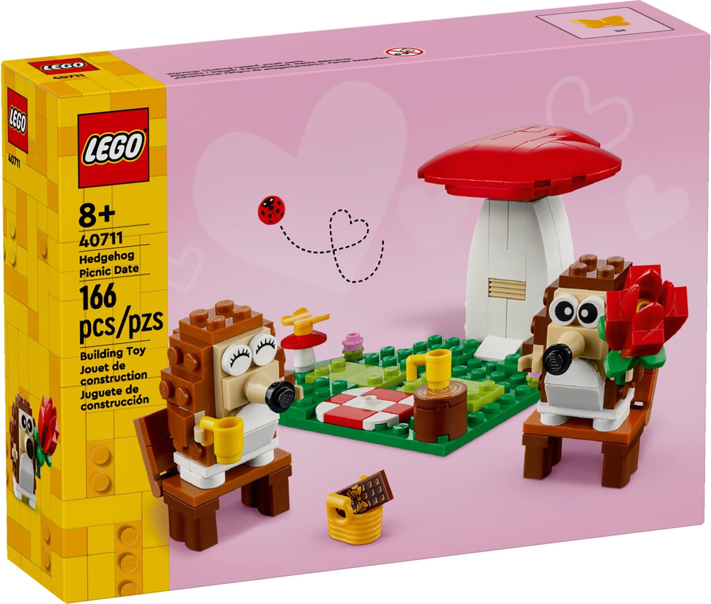 LEGO Seasonal Hedgehog Picnic Date 40711 - Perfect Valentine Gift