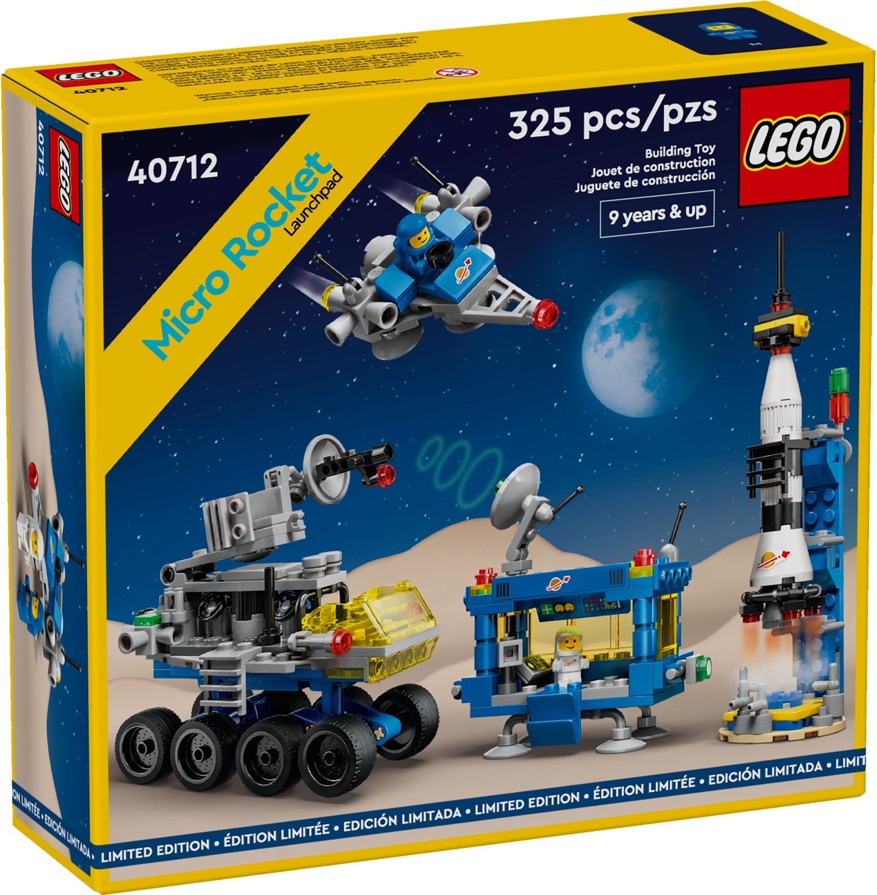 LEGO Space Micro Rocket Launchpad Set 40711 - SuperSaverAU - view 1