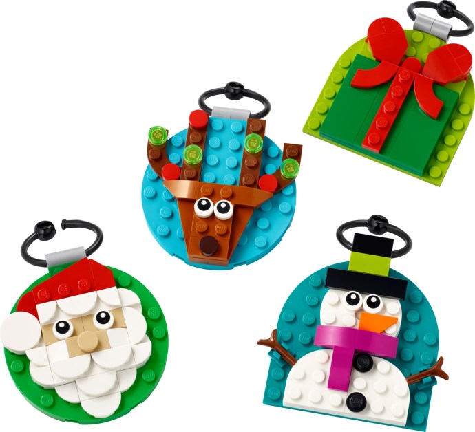 LEGO 40744 Christmas Ornament Selection - SuperSaverAU - view 1