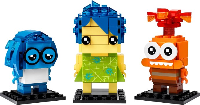 LEGO BrickHeadz 40749 Joy, Sadness & Anxiety