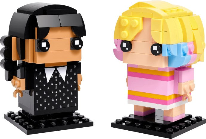 LEGO Brickheadz Series 40750 Wednesday & Enid - SuperSaverAU - view 1