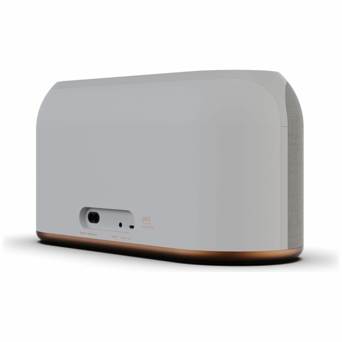Jays s-Living Three Wi-Fi Speaker - AirPlay 2, Chromecast Built-in, White - JA-S-LIVING-3WHT