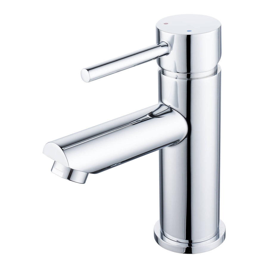 Estilo 35mm Chrome Pin Lever Basin Mixer - 4 Star WELS, 7.5L/min