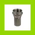 Antsig F59 Twist-On Plug RG6 Cable 10 Pack Nickel Plated Easy Install - SuperSaverAU - view 2