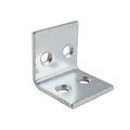 Carinya 40 x 40 x 40 x 3.5mm Zinc Plated Steel Reinforcing Angle Bracket - 4 Pack, 150kg