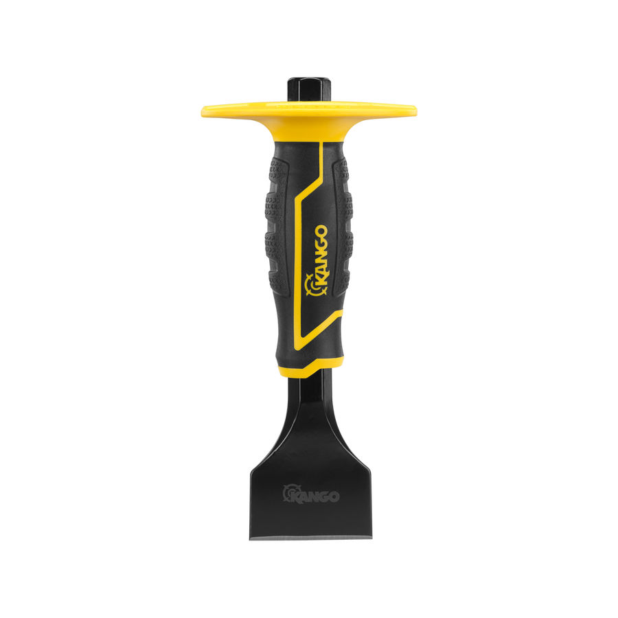 Kango 57mm Masonry Chisel with Hand Protector - Durable CR-V Steel - Ergonomic Handle - SuperSaverAU - view 1