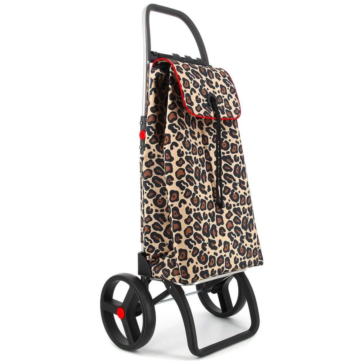 Rolser I-Max Wild big wheel folding trolley - Camel aluminium chassis - Removable wheels - R-IMX568-1037
