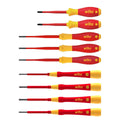 Wiha 9 Piece VDE Insulated Screwdriver Set - 167mm - Red/Yellow - Ergonomic Design - SuperSaverAU - view 1