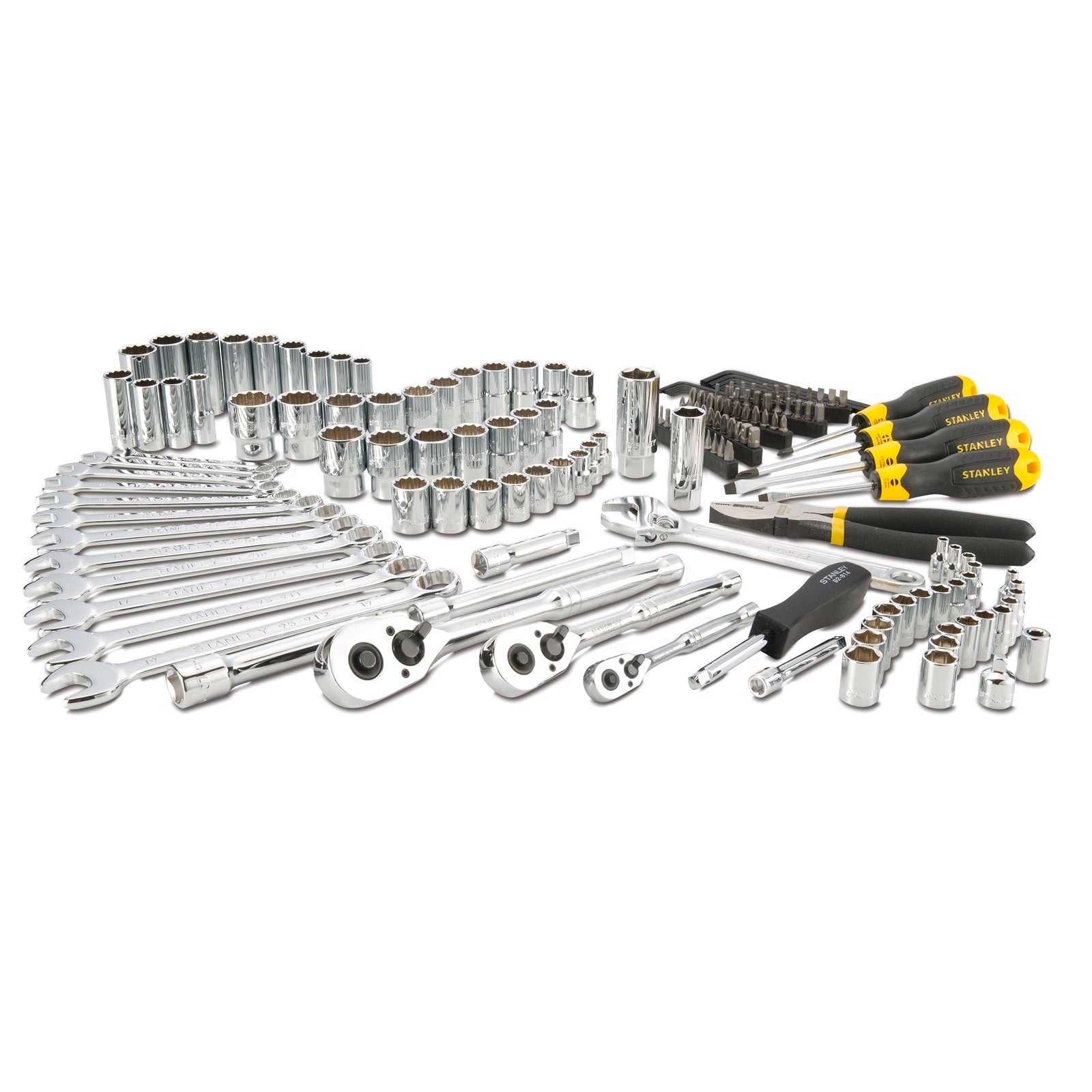 Stanley 176 Piece Metric & AF Tool Kit with Carry Case