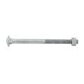 Zenith Hot Dip Galvanised Cup Head Bolts Nuts M12 x 170mm 12 Pack - SuperSaverAU - view 2
