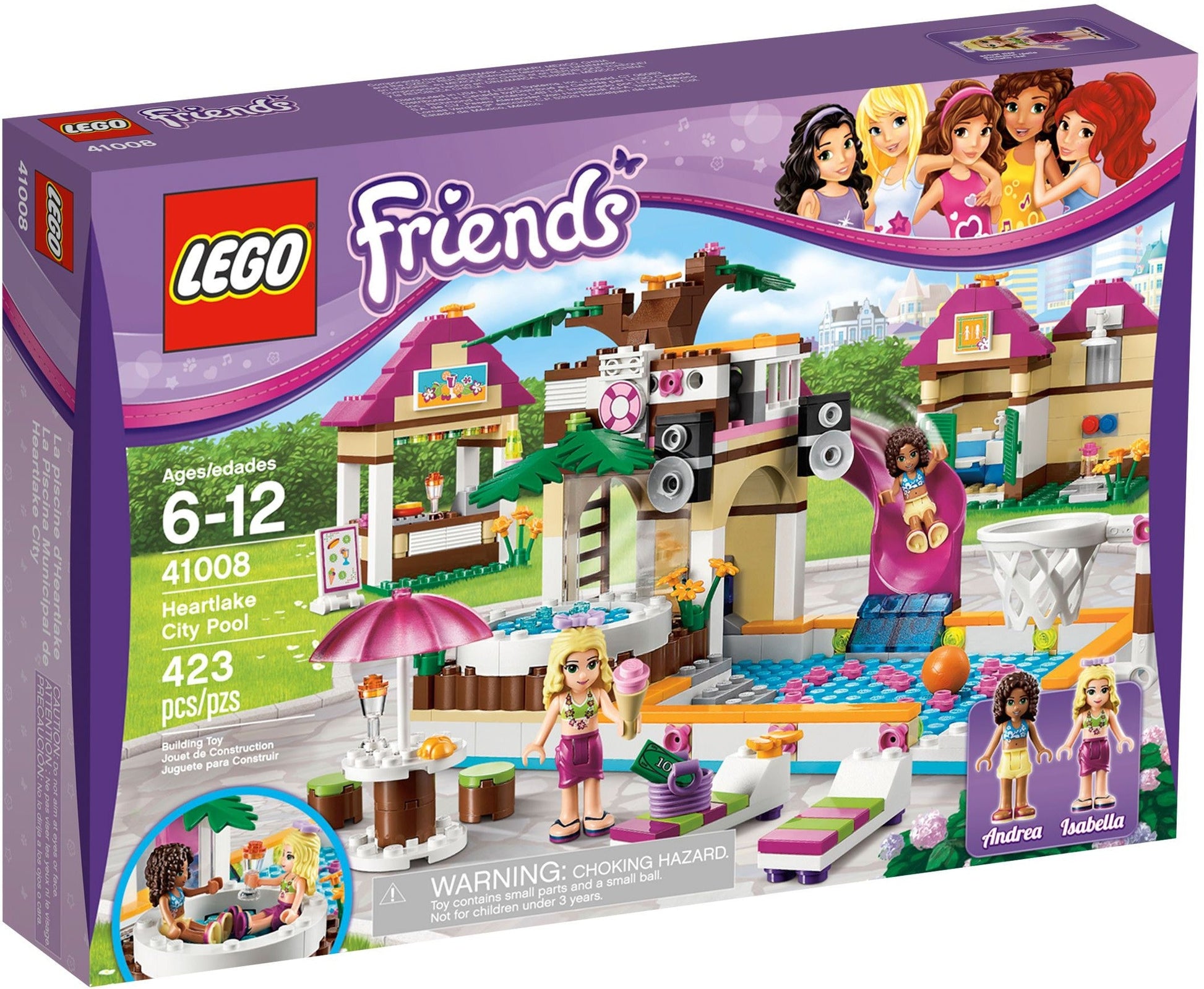 LEGO 41008 Friends Heartlake City Pool- Auzzi Store
