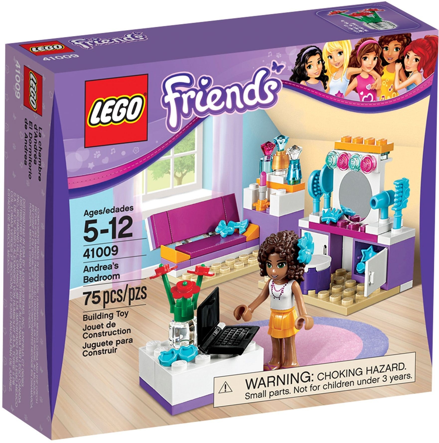 LEGO Friends Andrea's Bedroom 41010- Auzzi Store