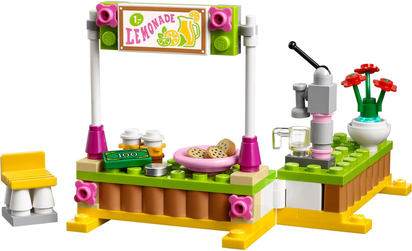 LEGO 41027 Mia's Lemonade Stand: Scooter, Cookies & Fun!