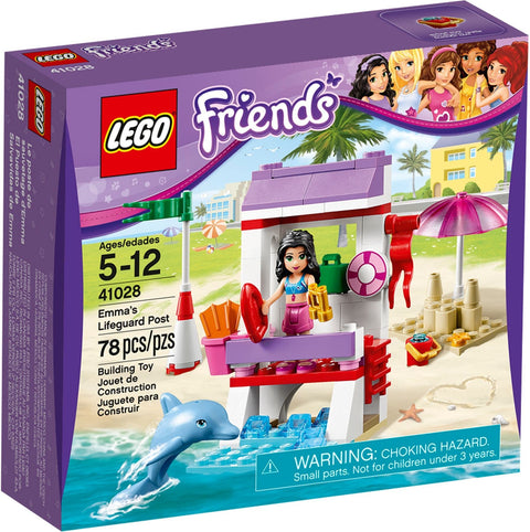 LEGO 41028 Emma's Lifeguard Post with Dolphin - SuperSaverAU - view 1