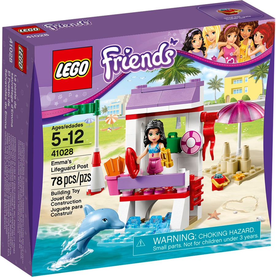 LEGO 41028 Emma's Lifeguard Post with Dolphin - SuperSaverAU - view 1