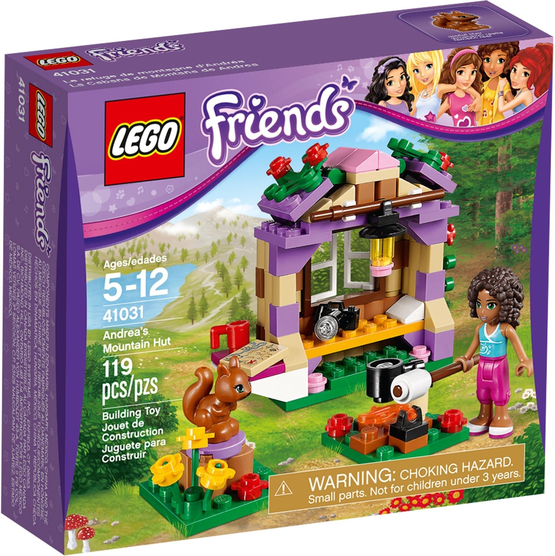LEGO 41031 Andrea's Mountain Hut Camping Adventure - SuperSaverAU - view 1