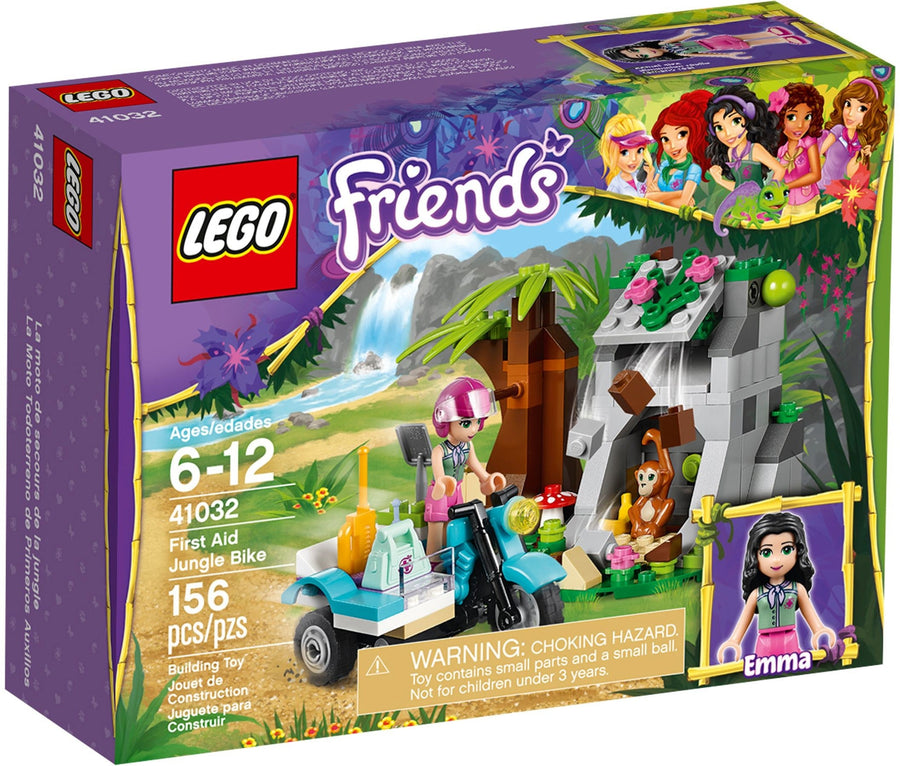 LEGO 41032 Emma's Jungle Rescue Bike with Monkey - SuperSaverAU - view 1