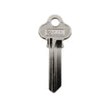 EHI LW5 55mm Silver Blank Key, Nickel Plated Brass