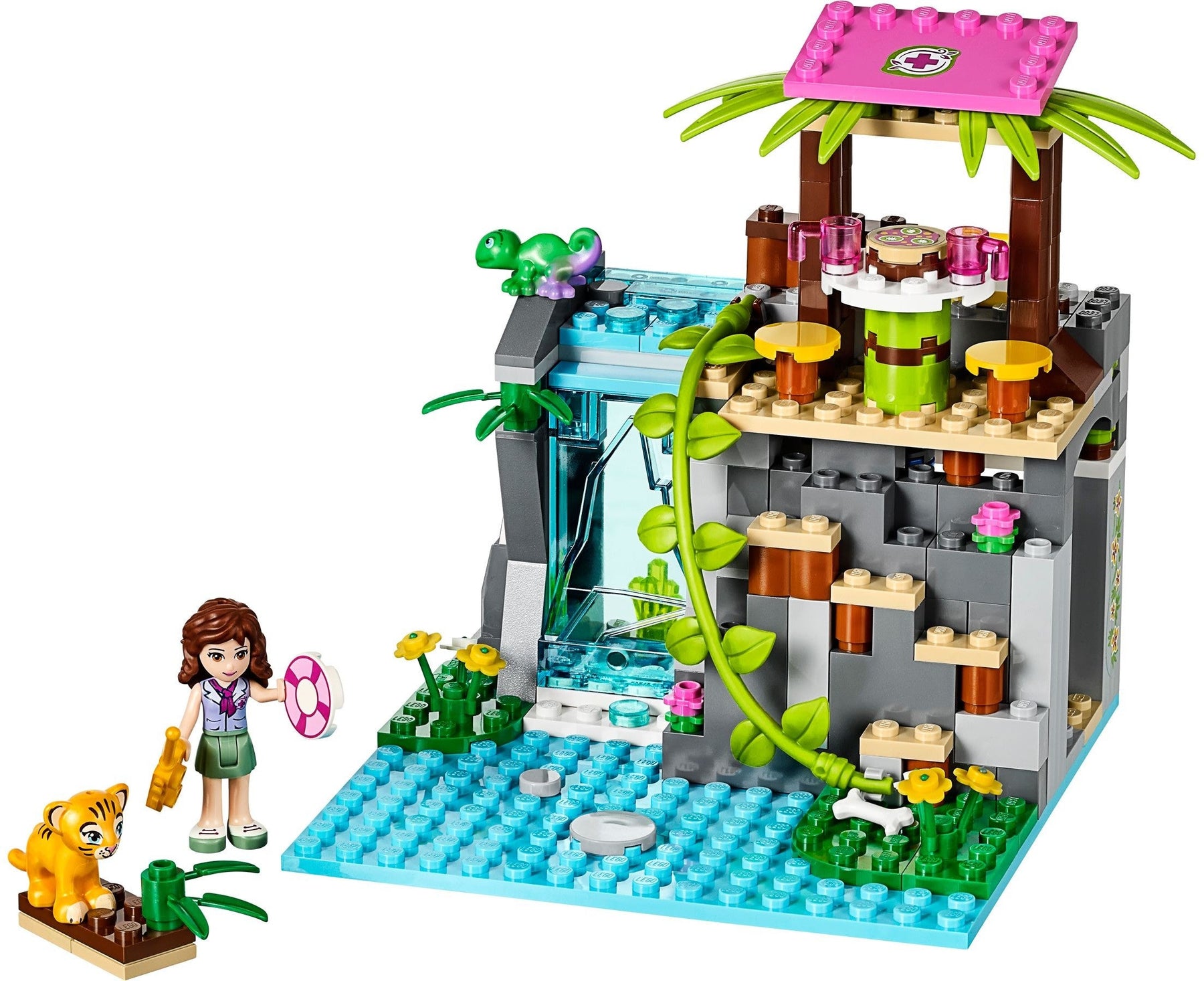 LEGO 41033 Jungle Falls Rescue: Save the Tiger Cub! - SuperSaverAU - view 4