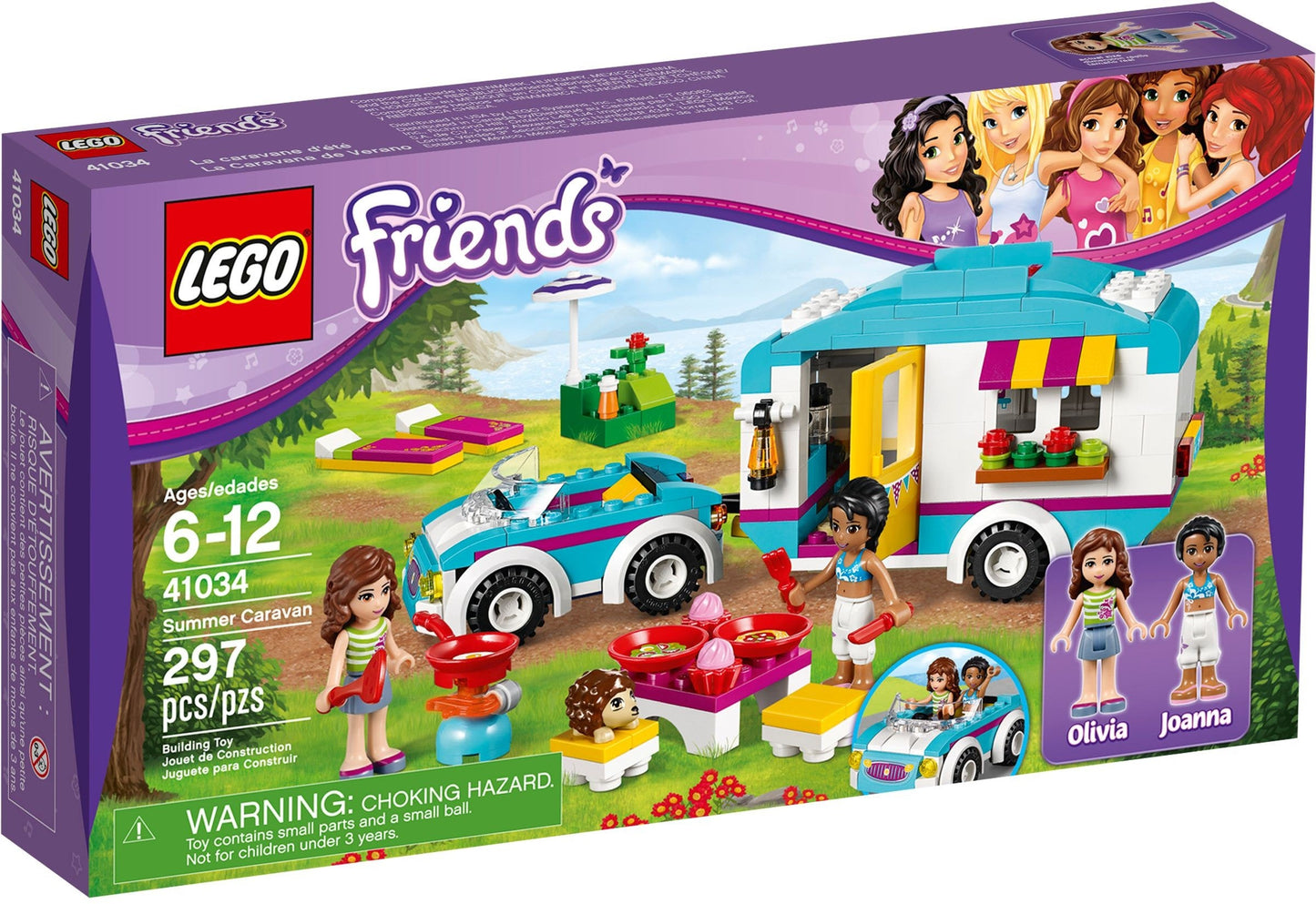 LEGO 41034 Friends Summer Caravan- Auzzi Store