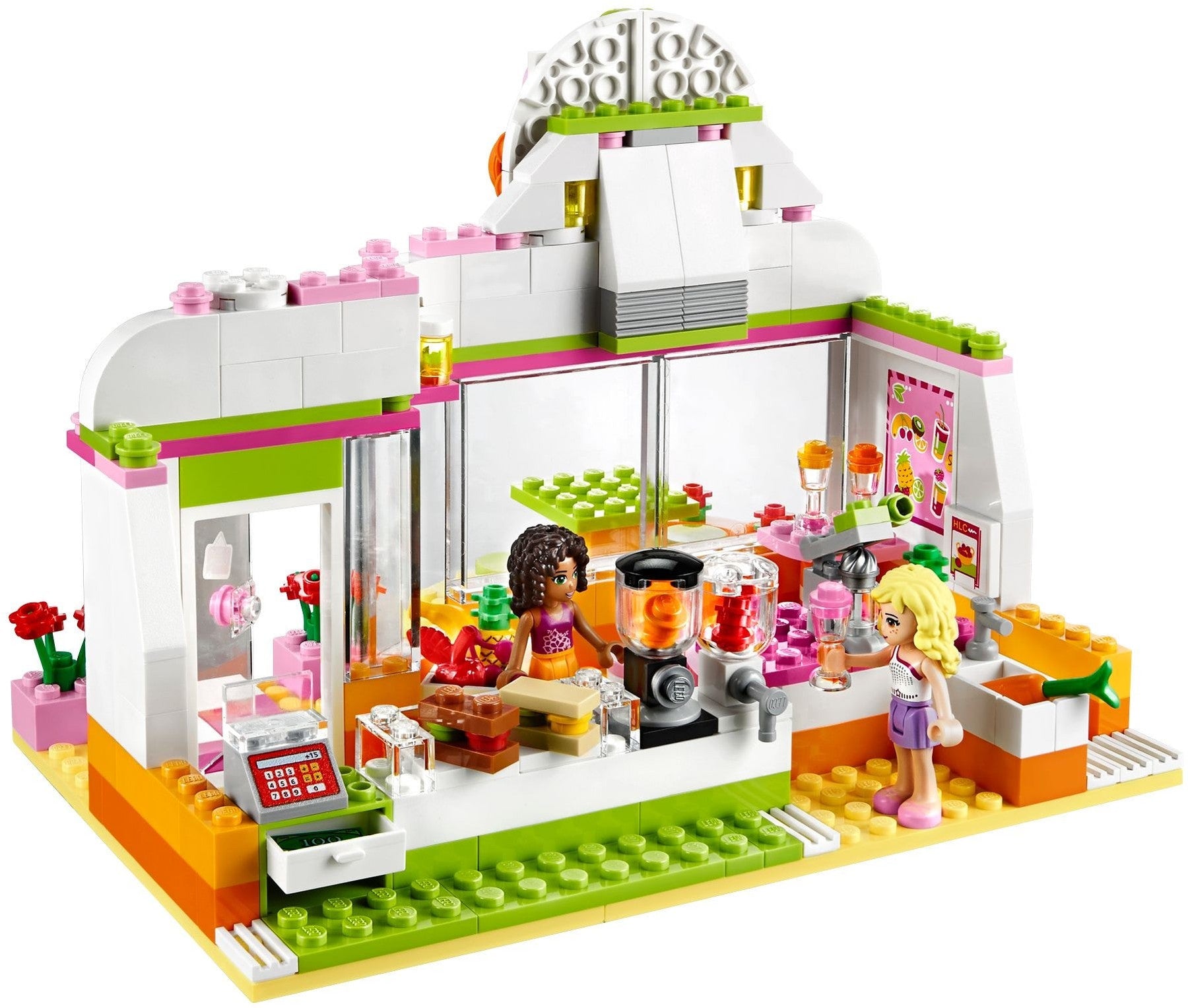 LEGO 41035 Heartlake Juice Bar: Build & Play Smoothie Shop - SuperSaverAU - view 3