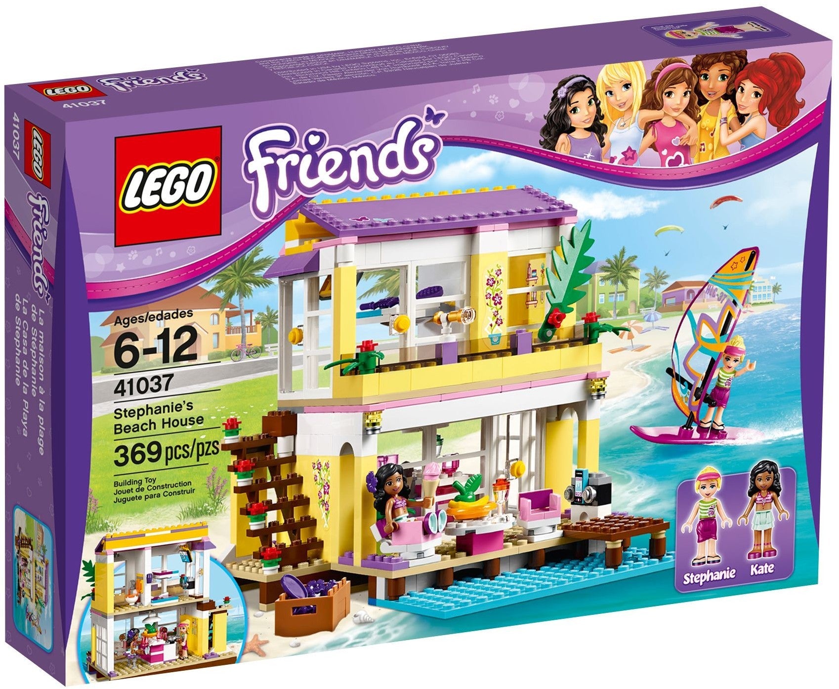 LEGO 41037 Stephanie's Beach House: Seaside Fun! - SuperSaverAU - view 1