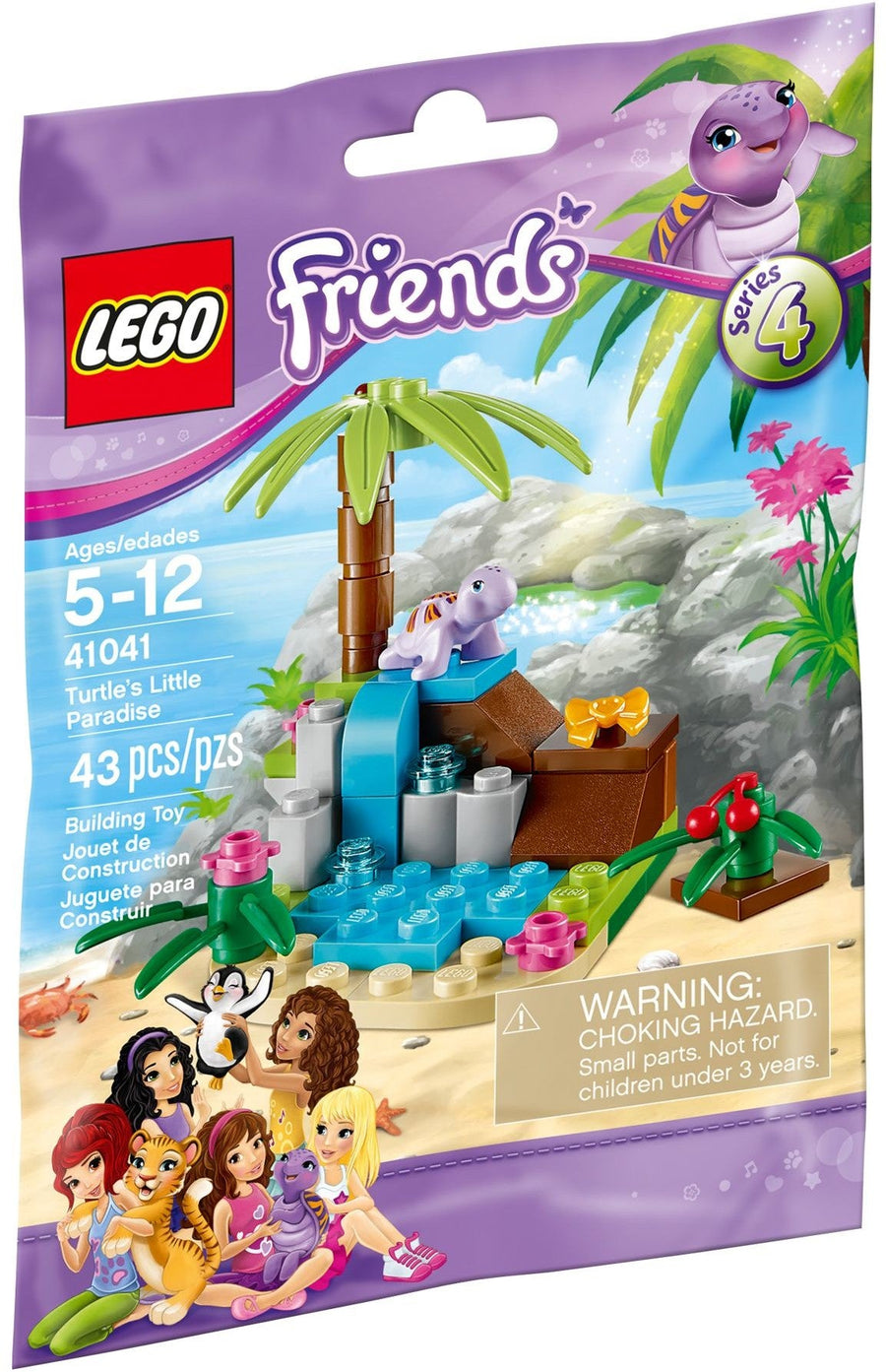 LEGO 41041 Turtle's Paradise: Build, Play & Care for a Cute Turtle - SuperSaverAU - view 1