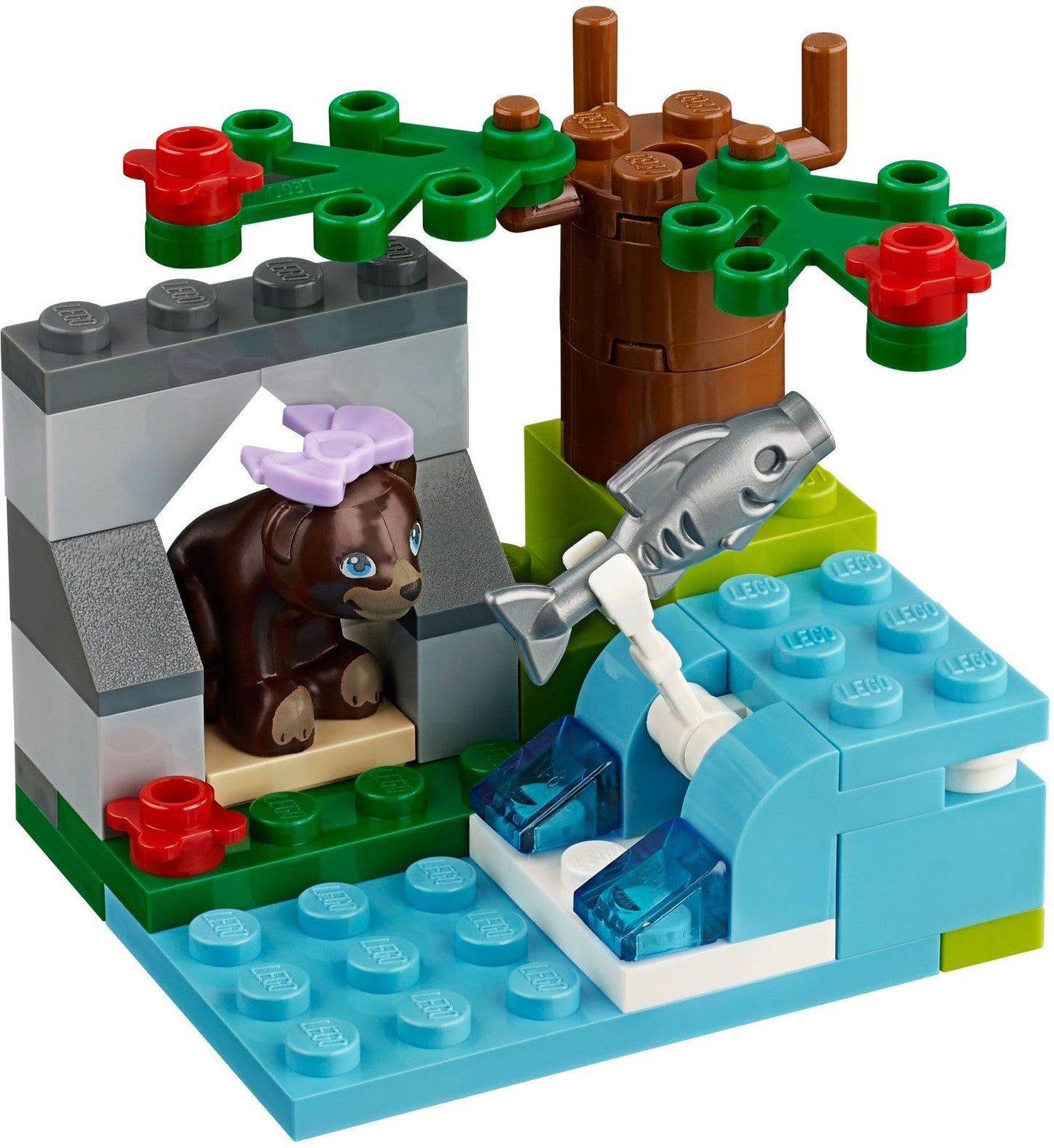 LEGO 41046 Brown Bear's River Cub & Cave Playset
