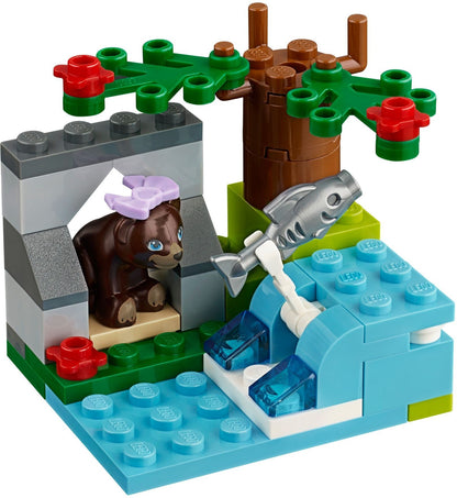 LEGO 41046 Brown Bear's River Cub & Cave Playset