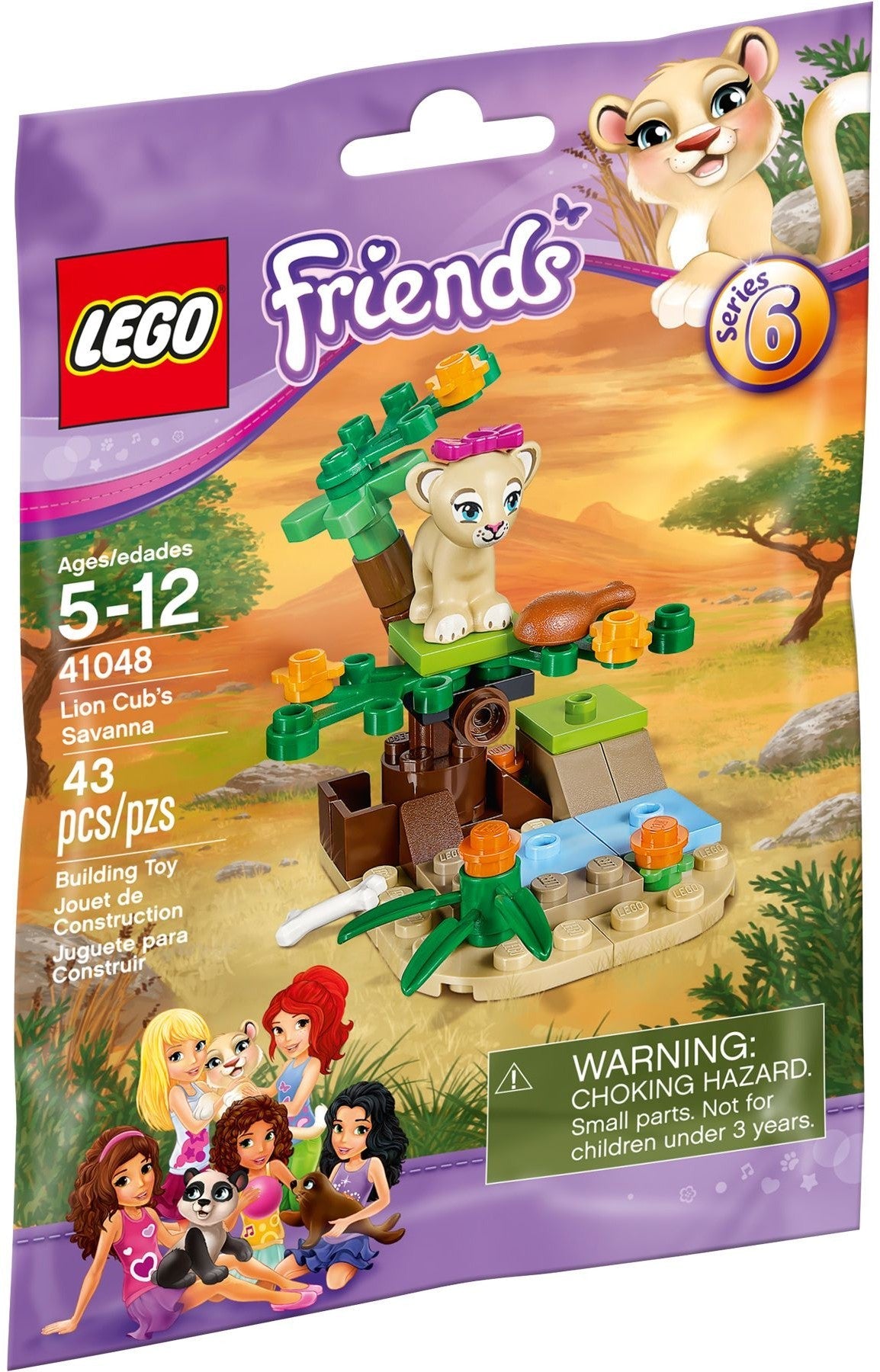 LEGO 41048 Lion Cub's Savanna Treetop Hideaway