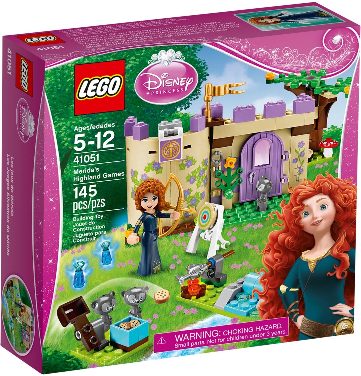 LEGO 41051 Merida's Highland Games Castle Playset