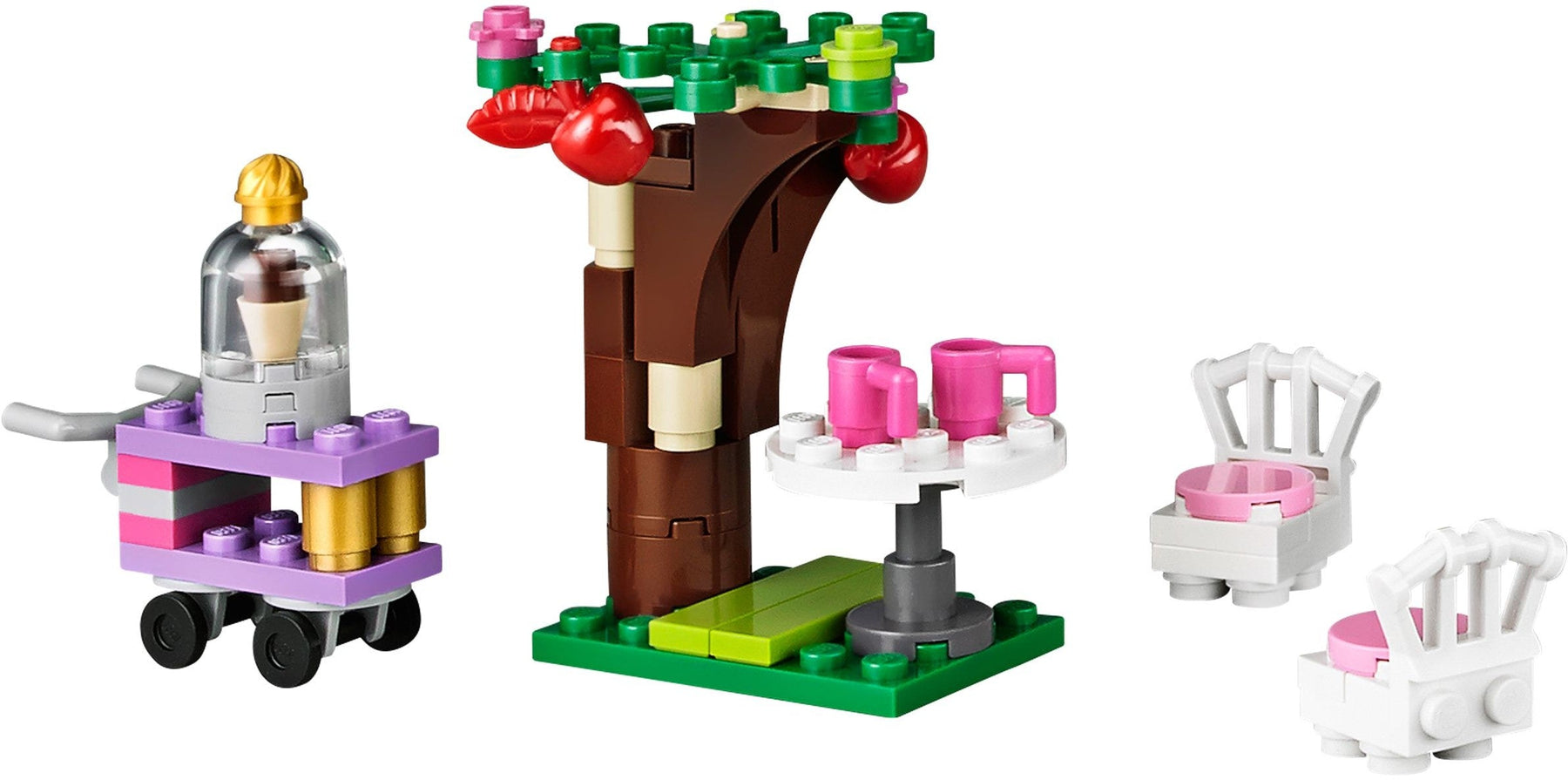 LEGO 41055 Cinderella's Romantic Castle: Prince Charming, Ball, & Animals - SuperSaverAU - view 2