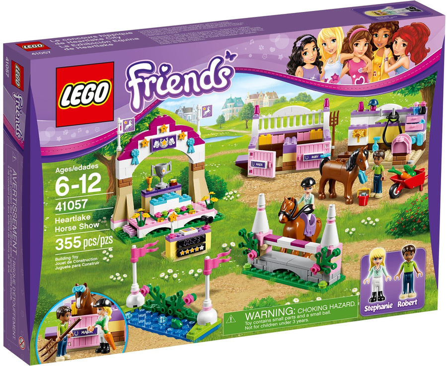 LEGO 41057 Heartlake Horse Show: Stephanie's Riding Competition - SuperSaverAU - view 1