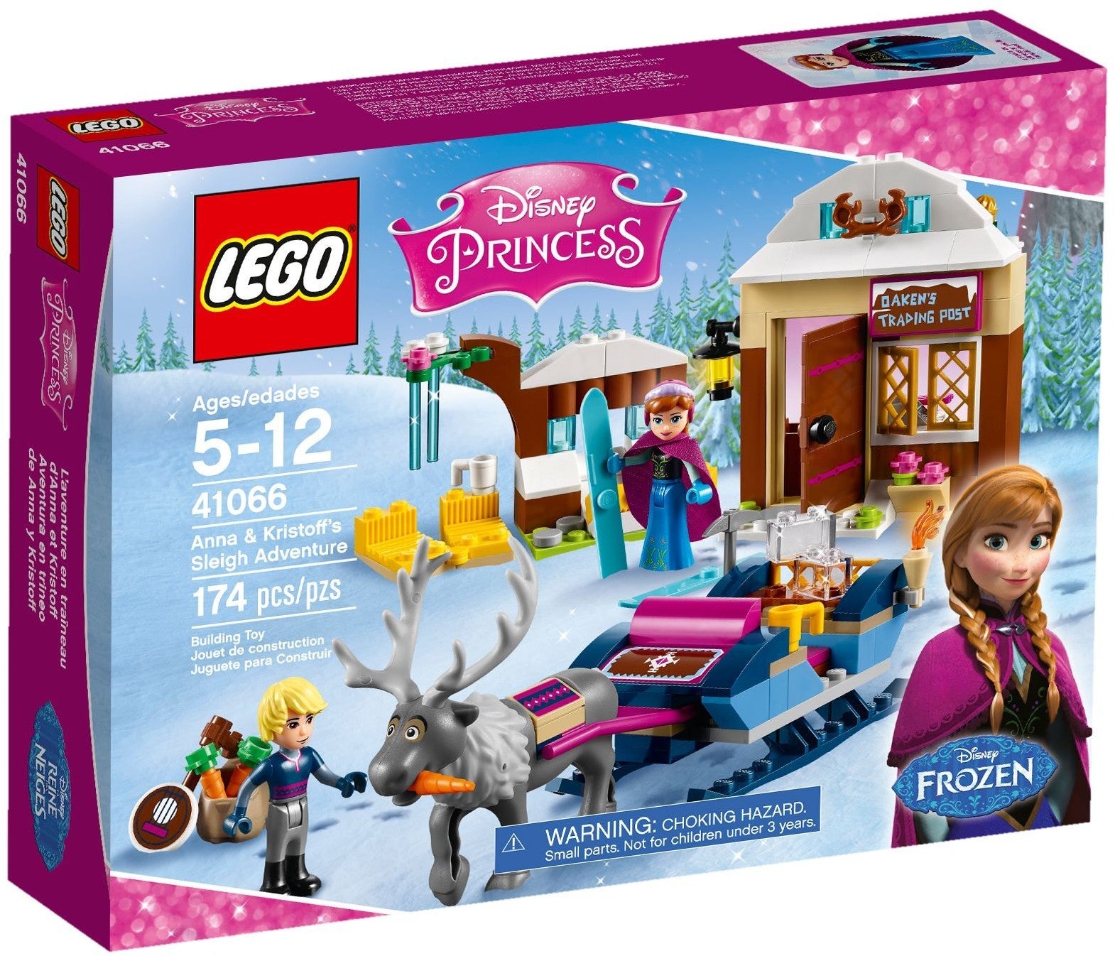 LEGO 41066 Anna & Kristoff's Frozen Sleigh Adventure - SuperSaverAU - view 1
