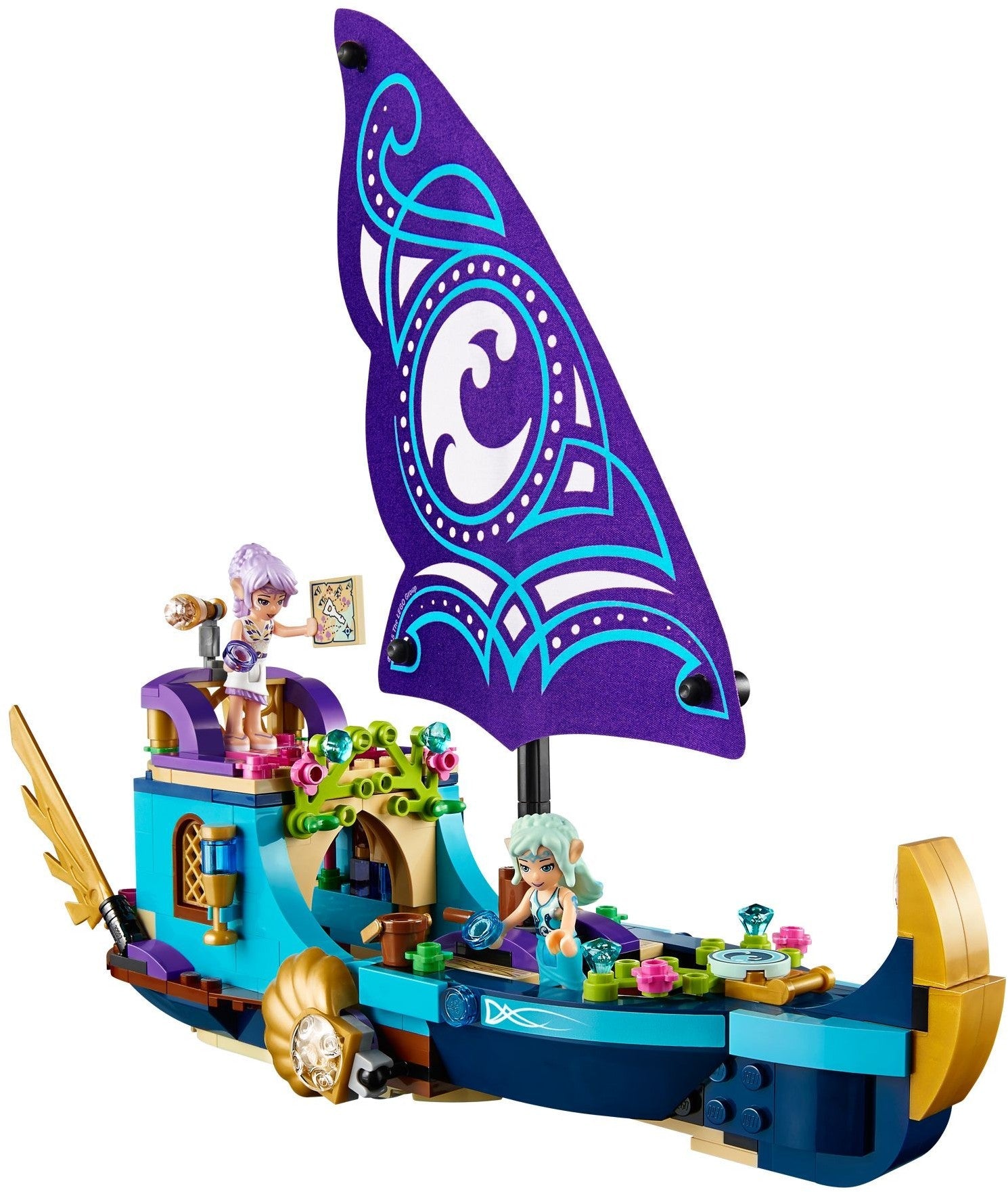 LEGO 41073 Naida's Ship: Epic Adventure with Elves - SuperSaverAU - view 2
