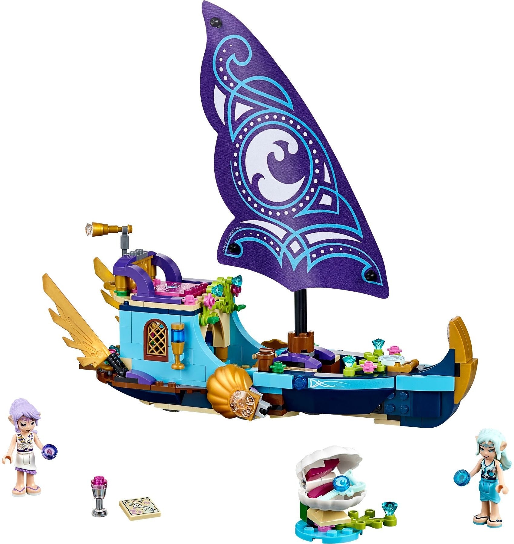 LEGO 41073 Naida's Ship: Epic Adventure with Elves - SuperSaverAU - view 7