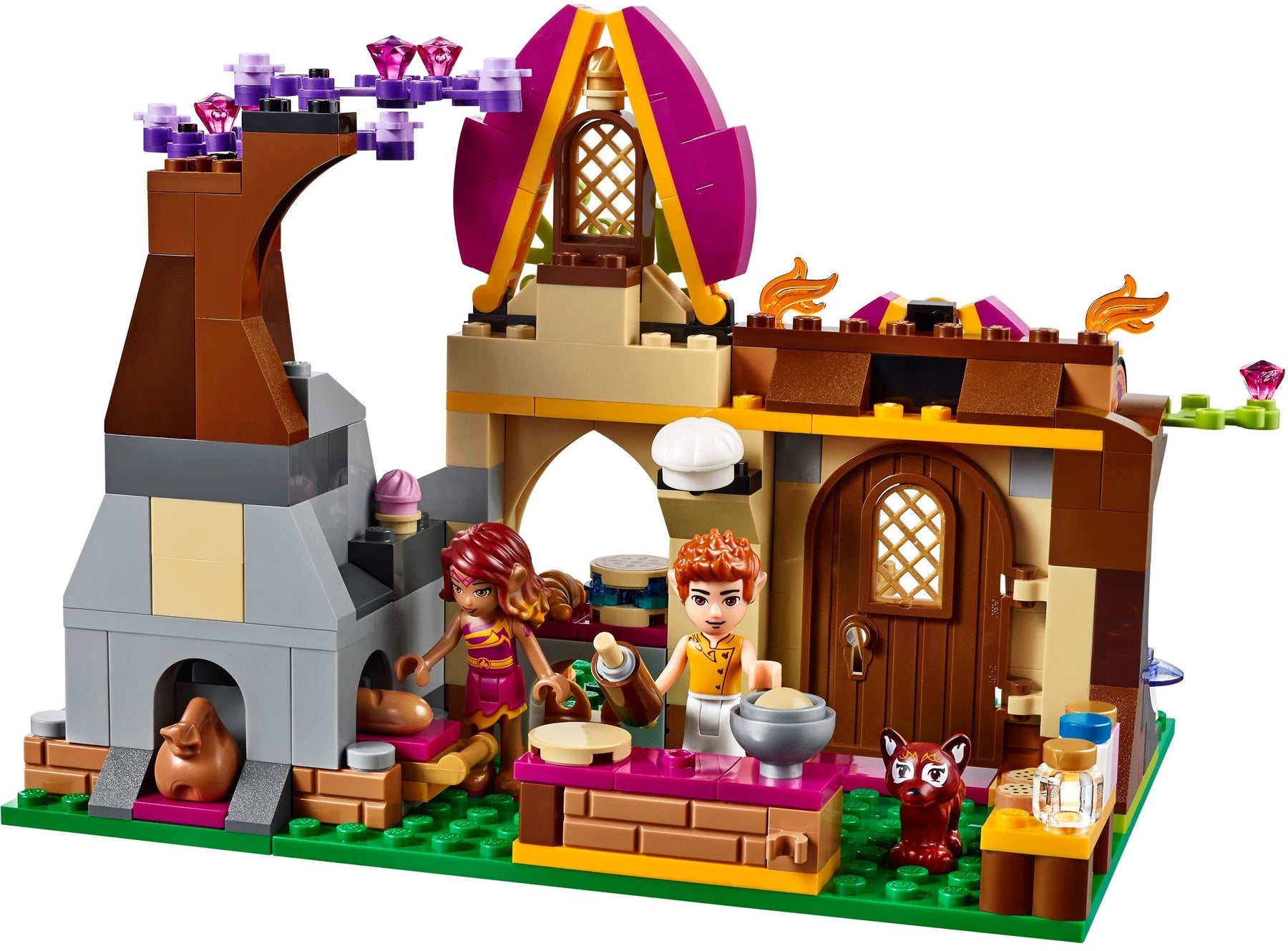 LEGO 41074 Azari & the Magical Bakery Fire Key - SuperSaverAU - view 3