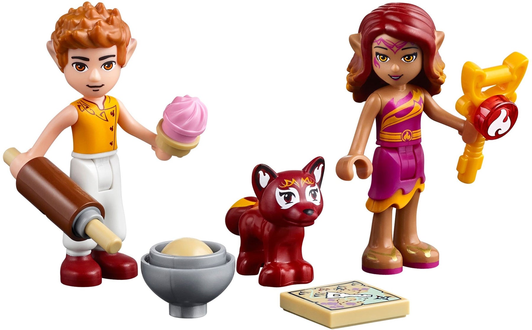 LEGO 41074 Azari & the Magical Bakery Fire Key - SuperSaverAU - view 5