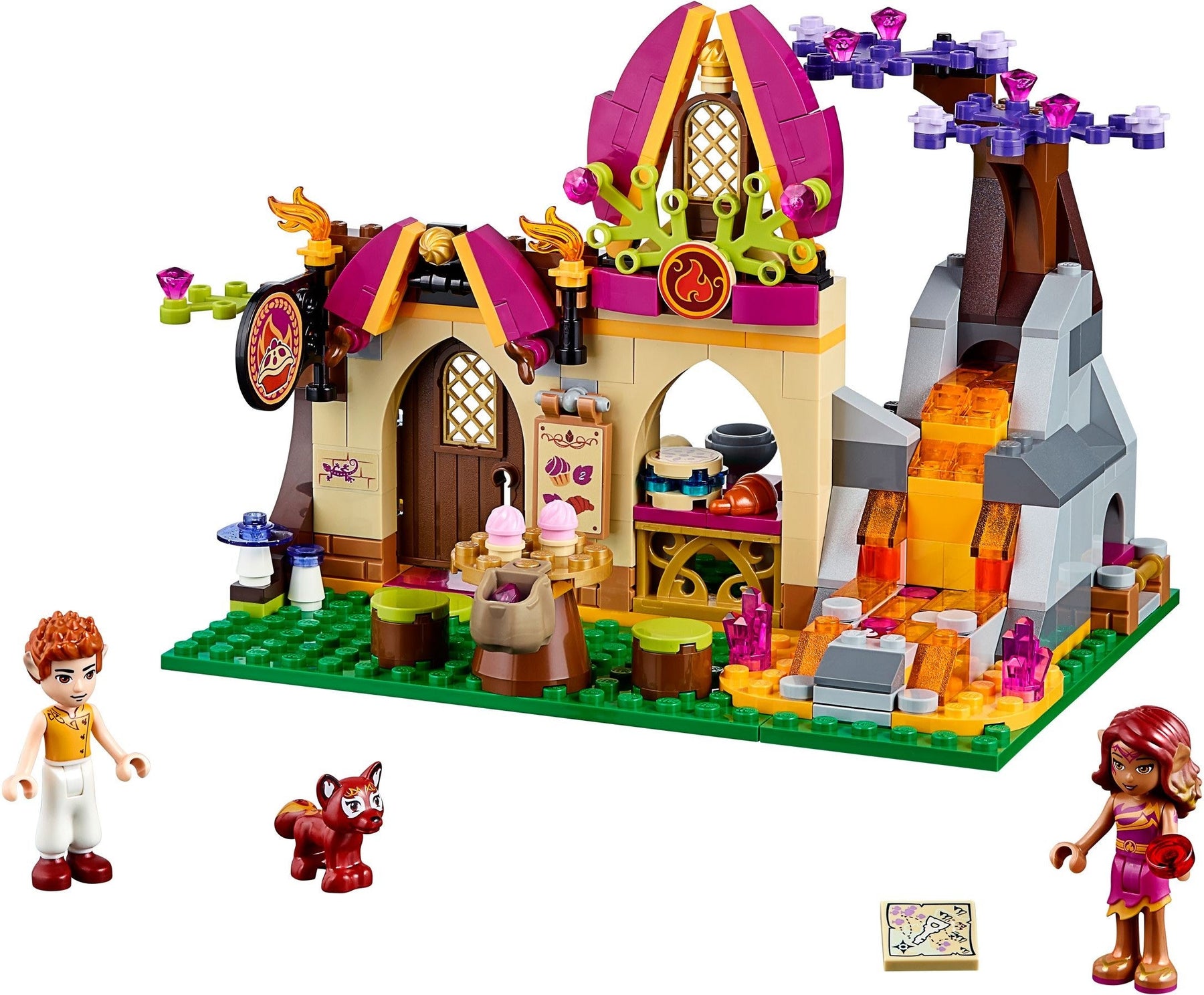 LEGO 41074 Azari & the Magical Bakery Fire Key - SuperSaverAU - view 6